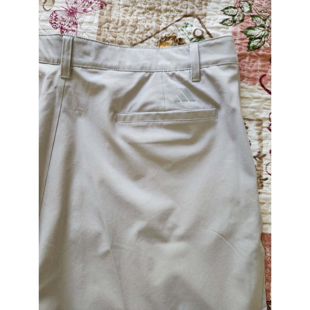 Adidas Men's Woven Golf‎ Shorts Size 40 x 8.5" Grey 2 ADVR0838 - Picture 8 of 10